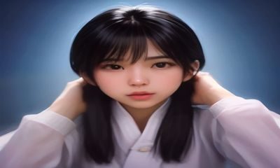 年轻男性在网络上自嘲为老男人，在电脑前发帖，画面轻松幽默，展现网络自嘲文化中的老男人标签